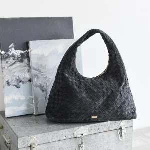 Hobo ante trenzado Noco Azul