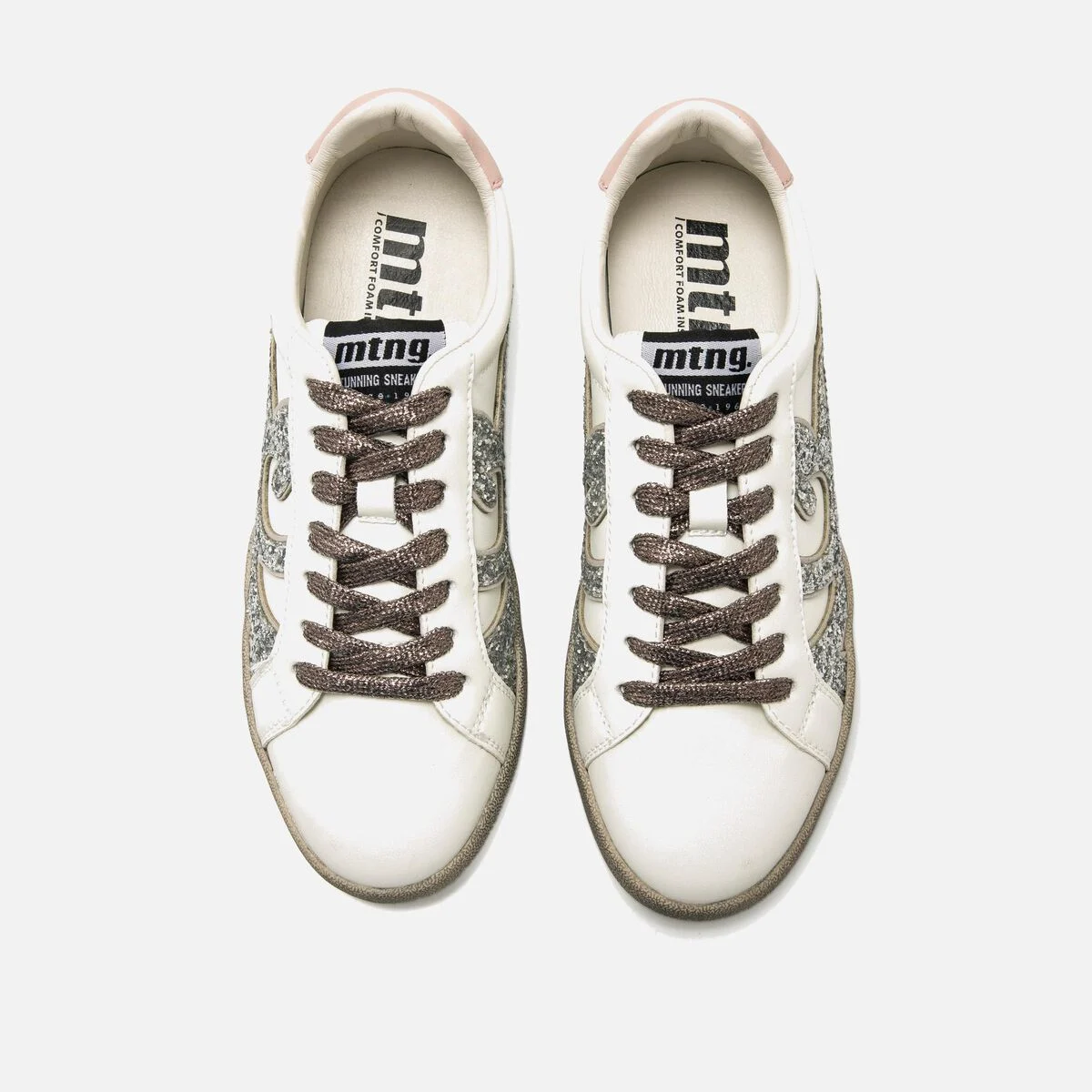 Deportiva Bowie Mustang Blanco 60572 - Imagen 6
