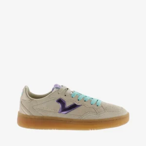 Deportiva Victoria Suede Beige