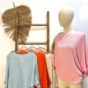 Jersey ancho manga volante