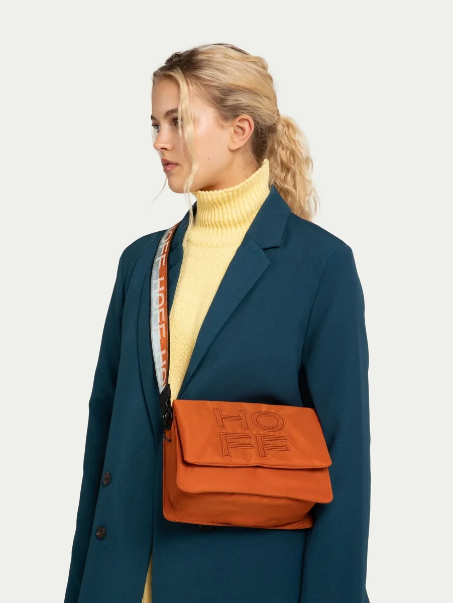 BANDOLERA NYLON GALLERY NARANJA - Imagen 3