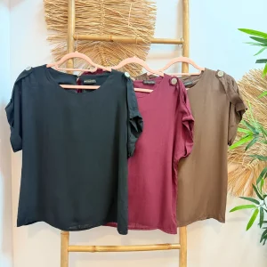 Blusa boton chic