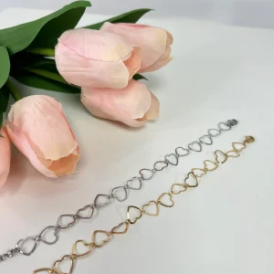 Pulsera corazones