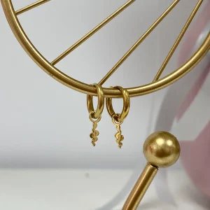 Pendientes aro serpiente