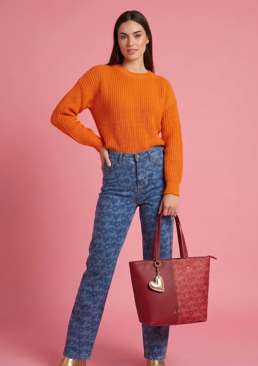 Bolso Shopper doble estampado AGATHA RUIZ DE LA PRADA - Imagen 3