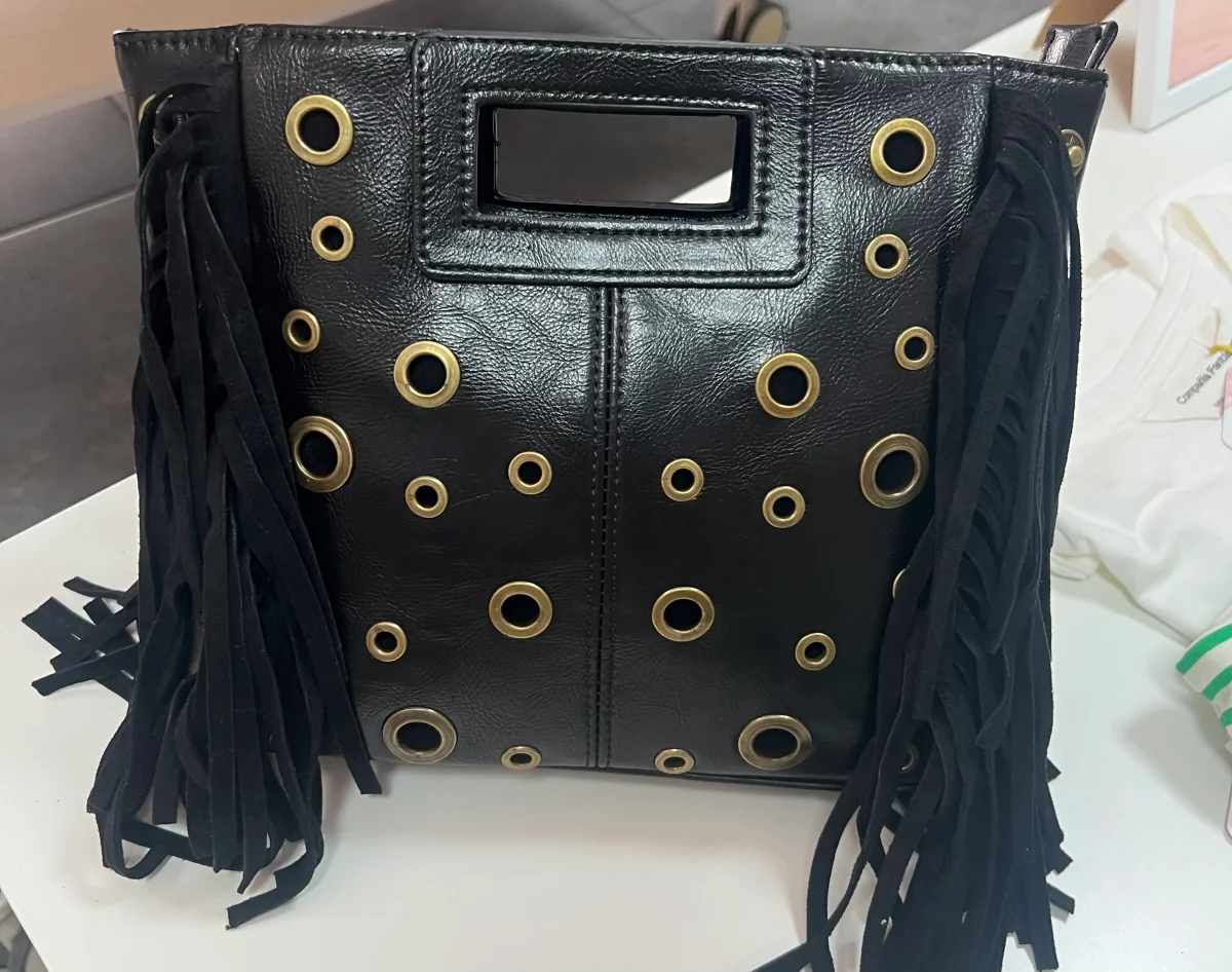 BOLSO FLECOS CON CIRCULOS