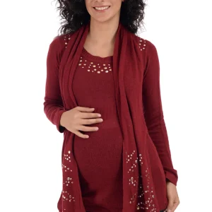 Sueter De Embrazada MAMA MIA MATERNITY Con Estilo Bufanda