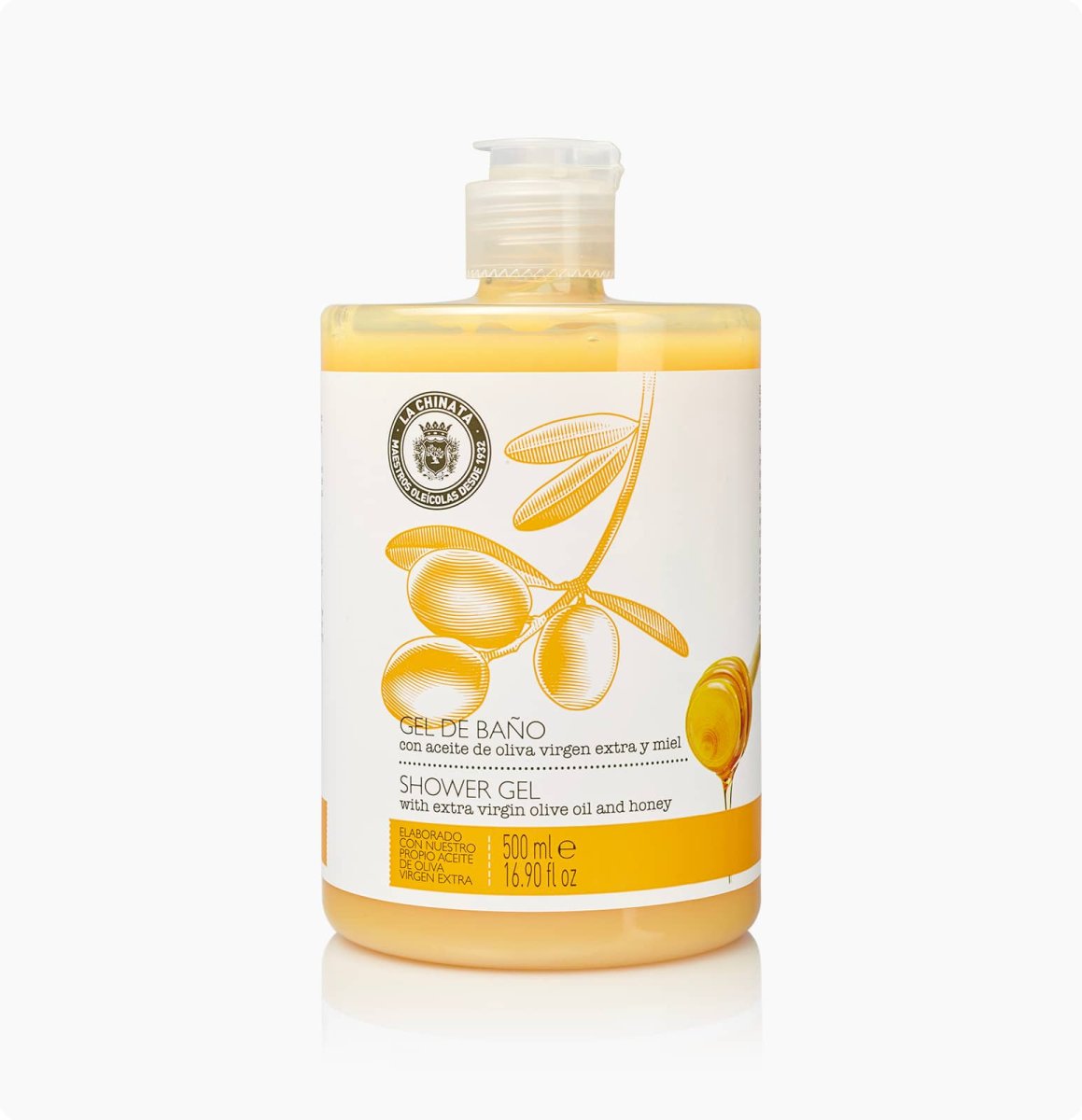 Gel de Baño con Aceite Oliva Virgen Extra y Miel - Imagen 2