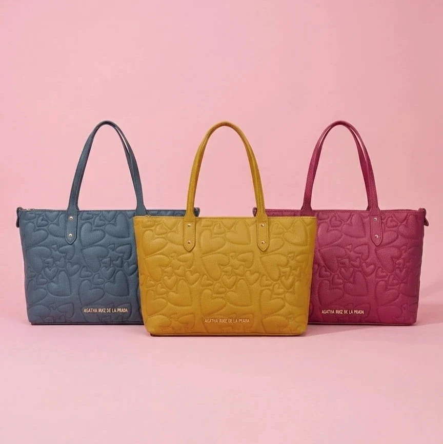 Bolso Shopper corazones AGATHA RUIZ DE LA PRADA