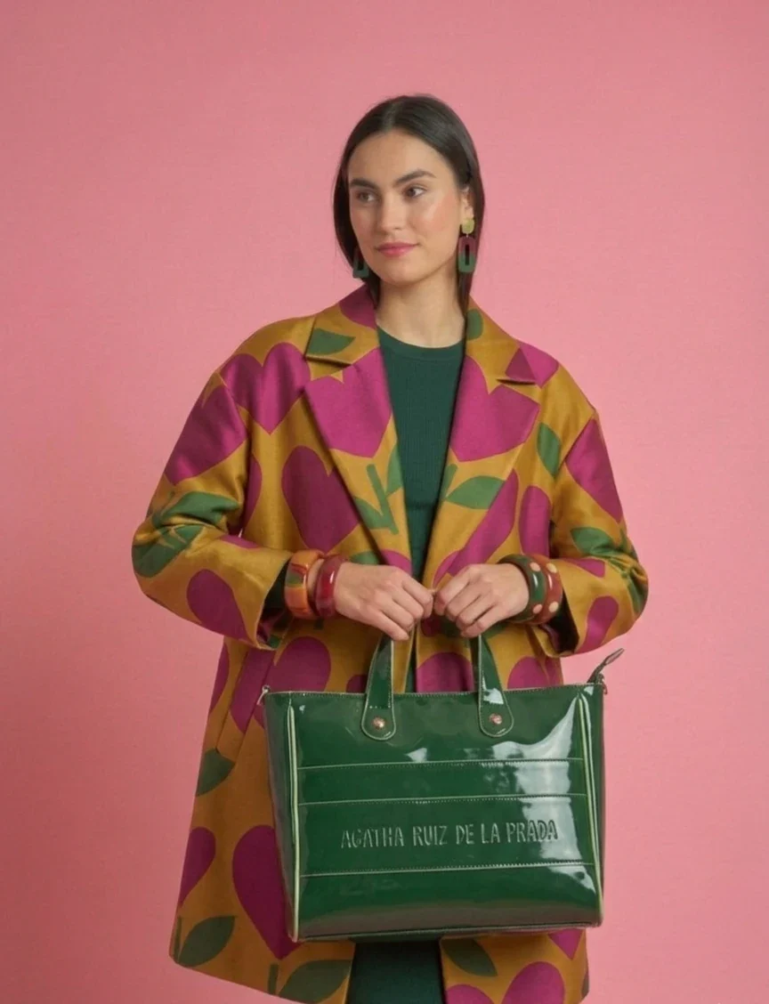Bolso shopper charol vivos contraste AGATHA RUIZ DE LA PRADA - Imagen 4
