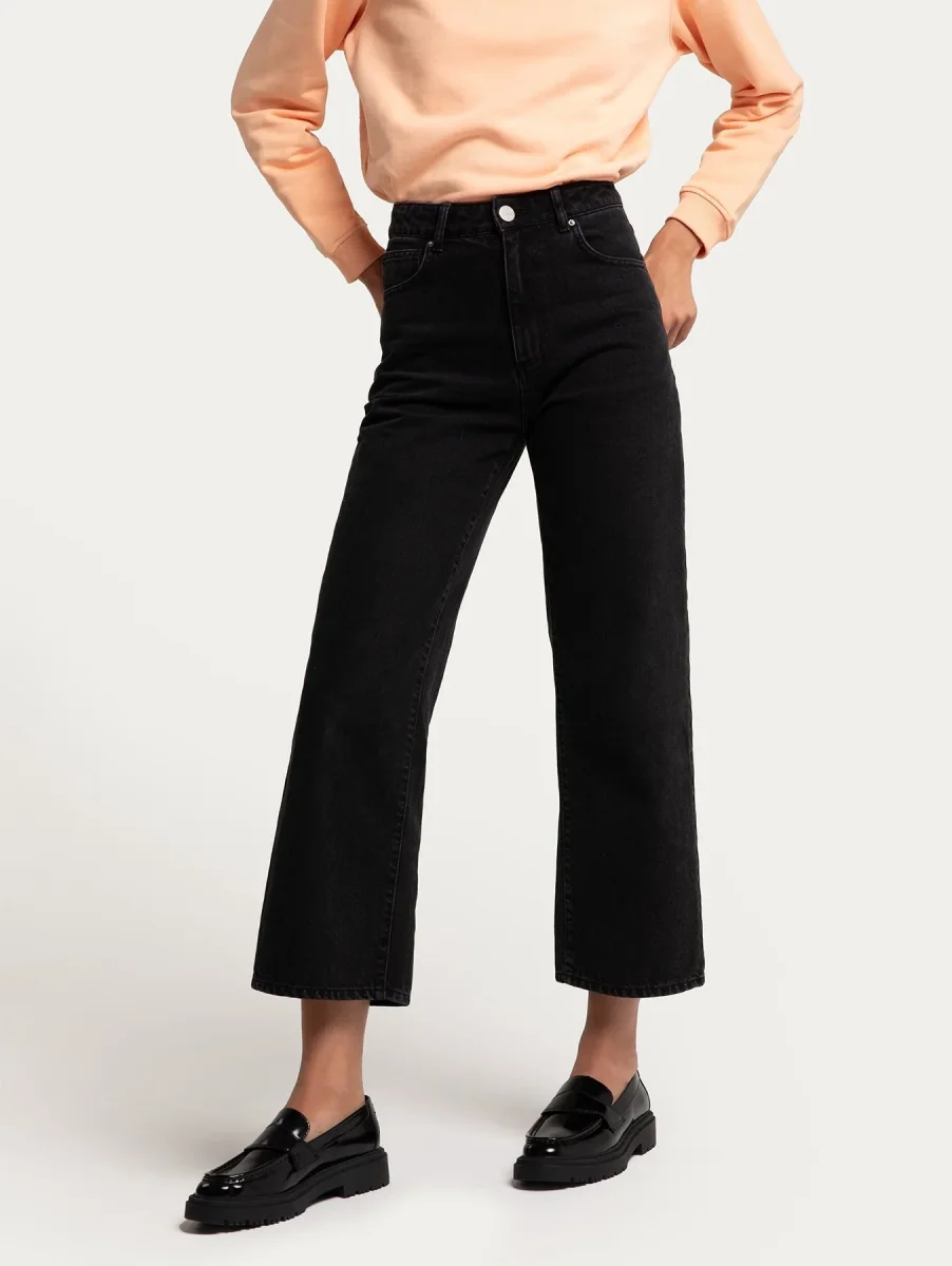 PANTALÓN DENIM AZORES NEGRO - Imagen 5