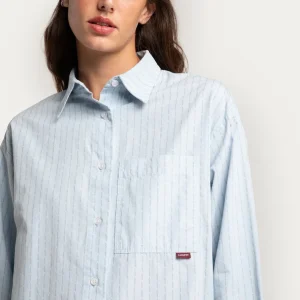 CAMISA LOGO HOFF HAWAII AZUL CLARO