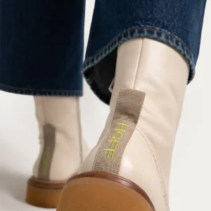 BOTA PIEL OFFICE OFF WHITE