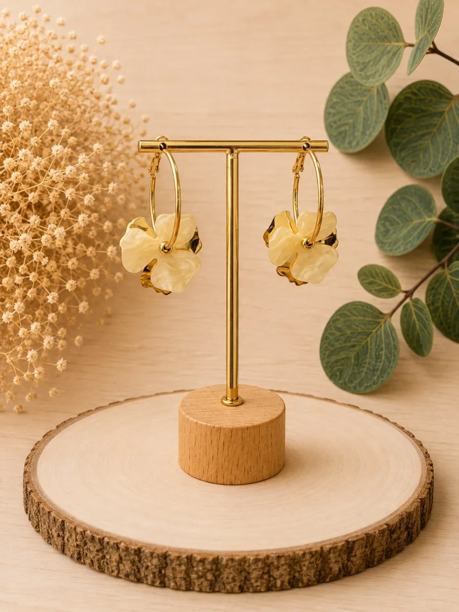 Pendientes Magnolia - Imagen 4