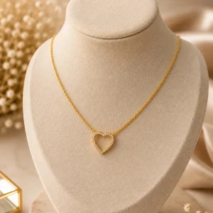 Collar basic brillo