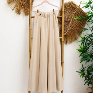 PANTALON SUELTO DETALLE BOTON