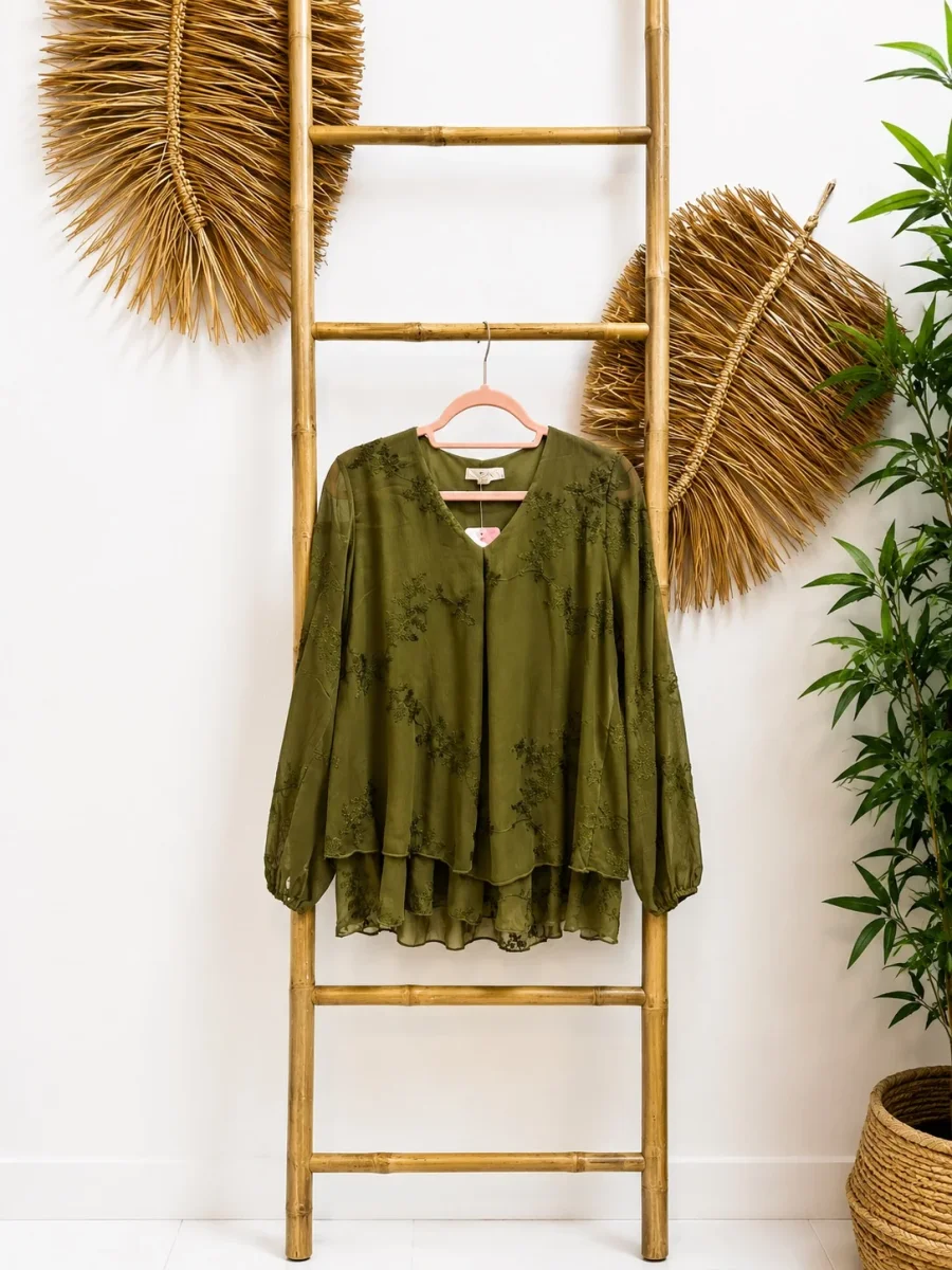 camisa bordados - Imagen 3