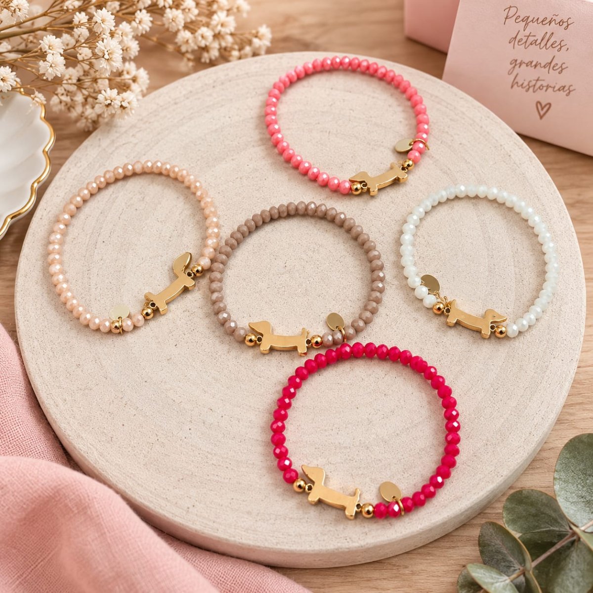 PULSERA PERRO TECKEL