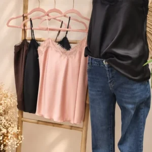 Top de tirantes con volantes