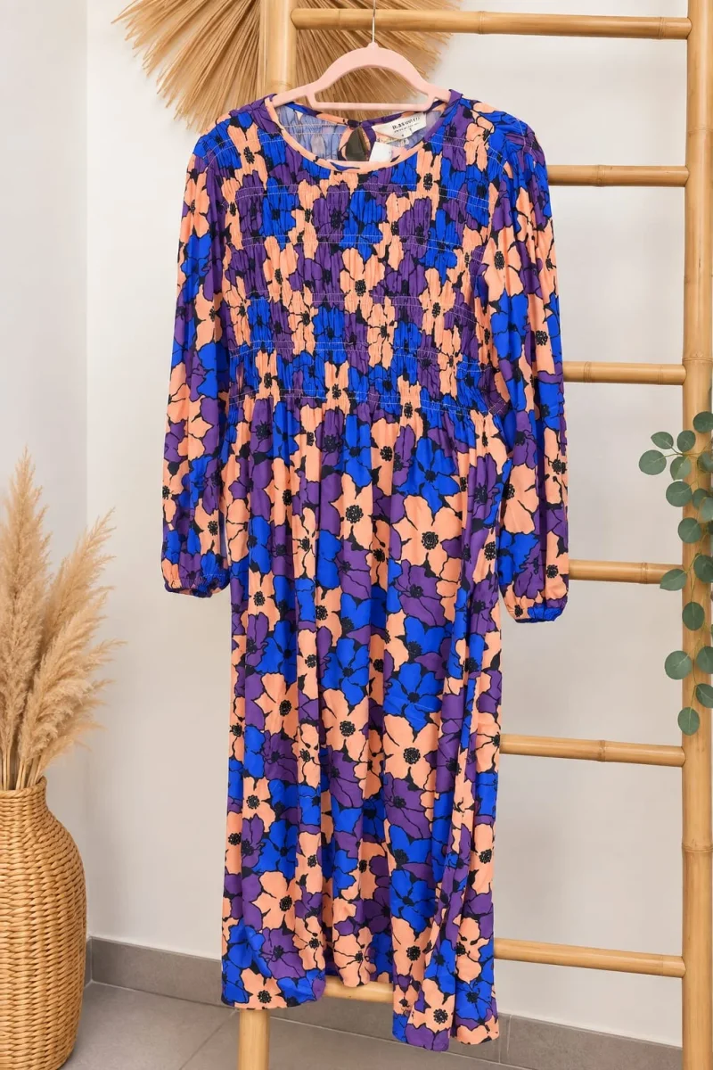 vestido flowers active