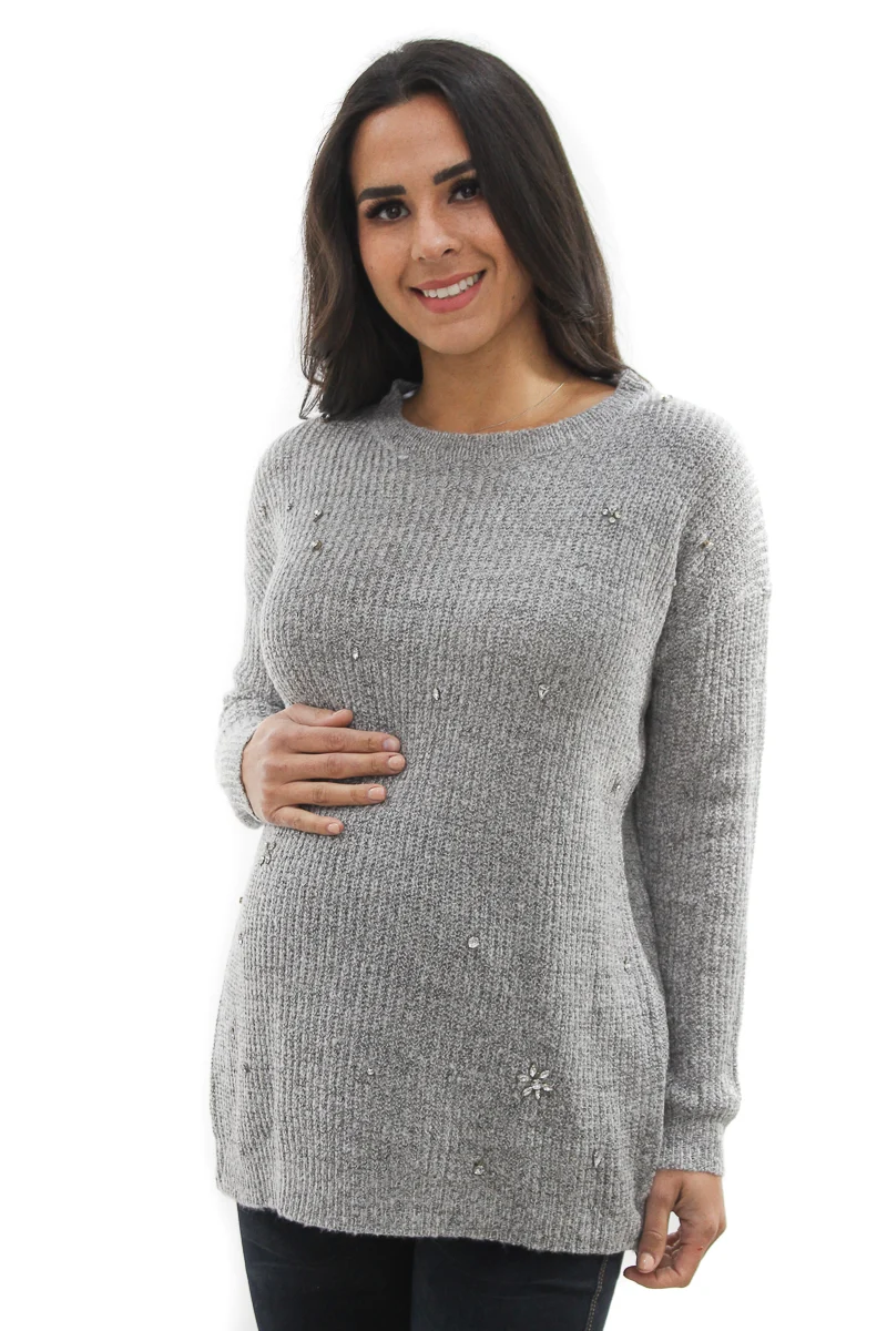 Suéter De Embarazada MAMA MIA MATERNITY "DROPLETS" - Imagen 2