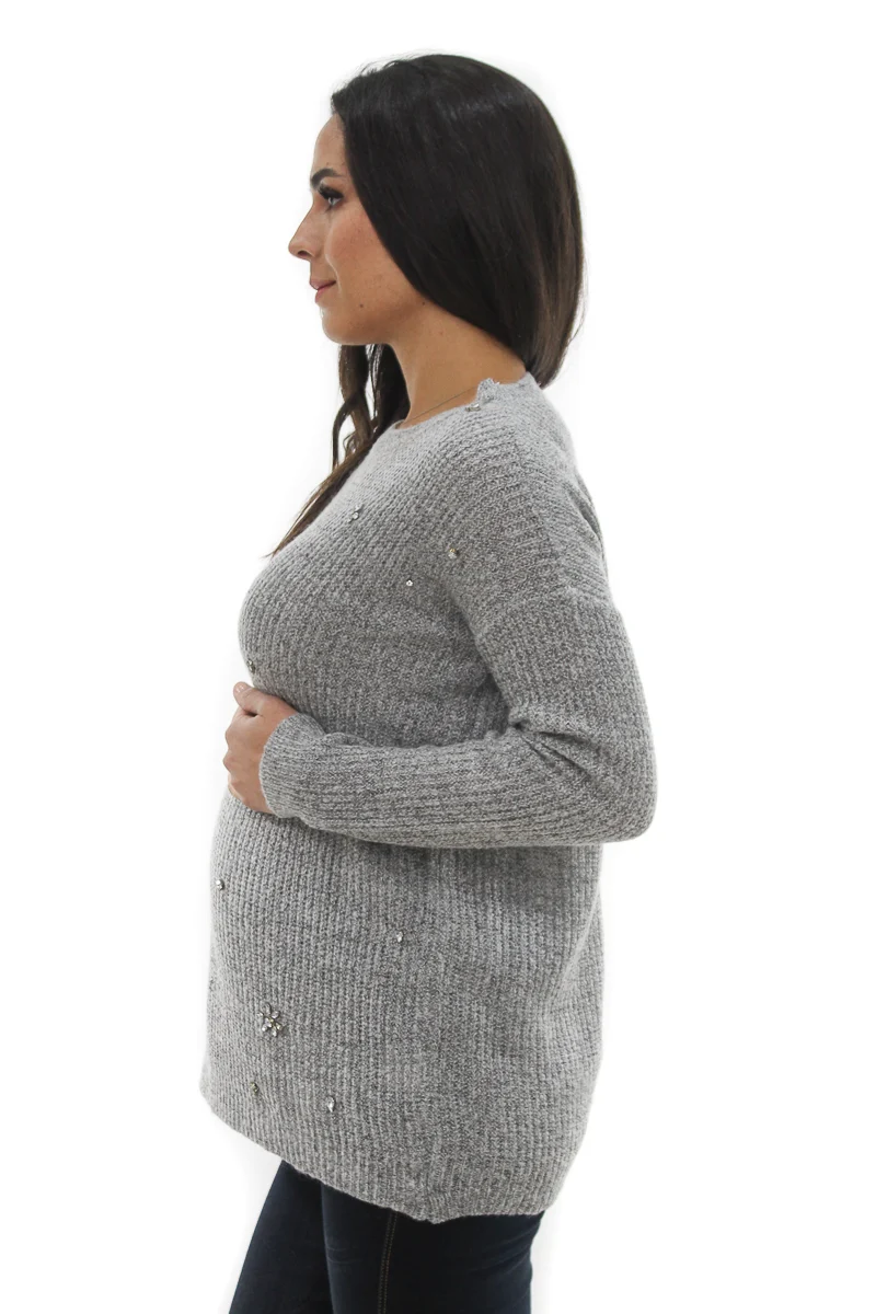 Suéter De Embarazada MAMA MIA MATERNITY "DROPLETS" - Imagen 4