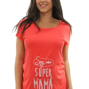 Playera De Embarazadas Con Estampado MAMA MIA MATERNITY