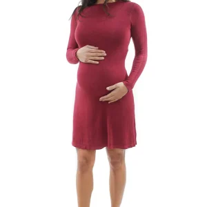 VESTIDO DE EMBARAZO MANGA LARGA