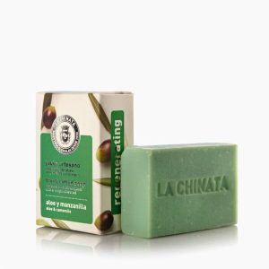 Jabón Artesano Regenerador Aloe y Manzanilla
