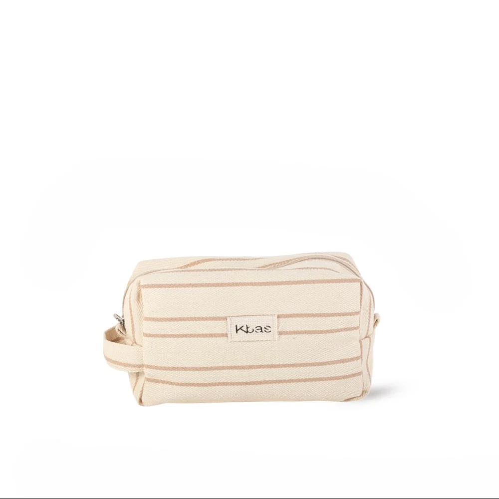 Neceser de Playa Lona Kbas Port Beige