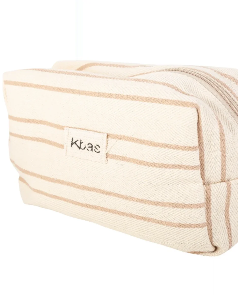 Neceser de Playa Lona Kbas Port Beige - Imagen 3