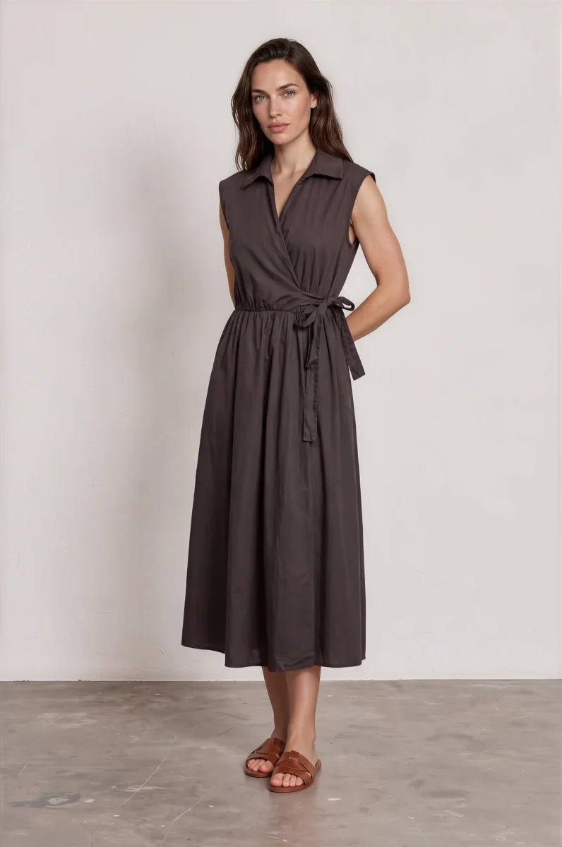 Vestido KELLY choco - Imagen 2