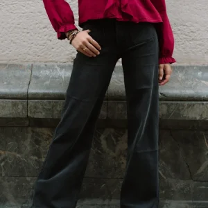 Pantalón FORY vaquero gris