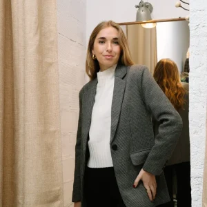 Blazer Pata Gallo negro