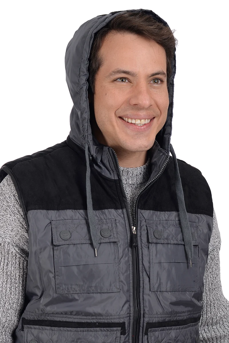 Chaleco Acolchonado de Hombre Studio Si Casual - Imagen 3