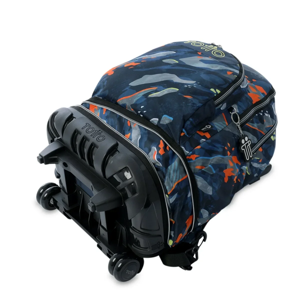 Mochila escolar ruedas desmontable Totto Tiza - Groove - Imagen 6