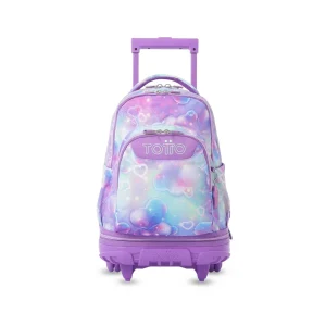 Mochila escolar ruedas desmontable Totto Tiza - Korina