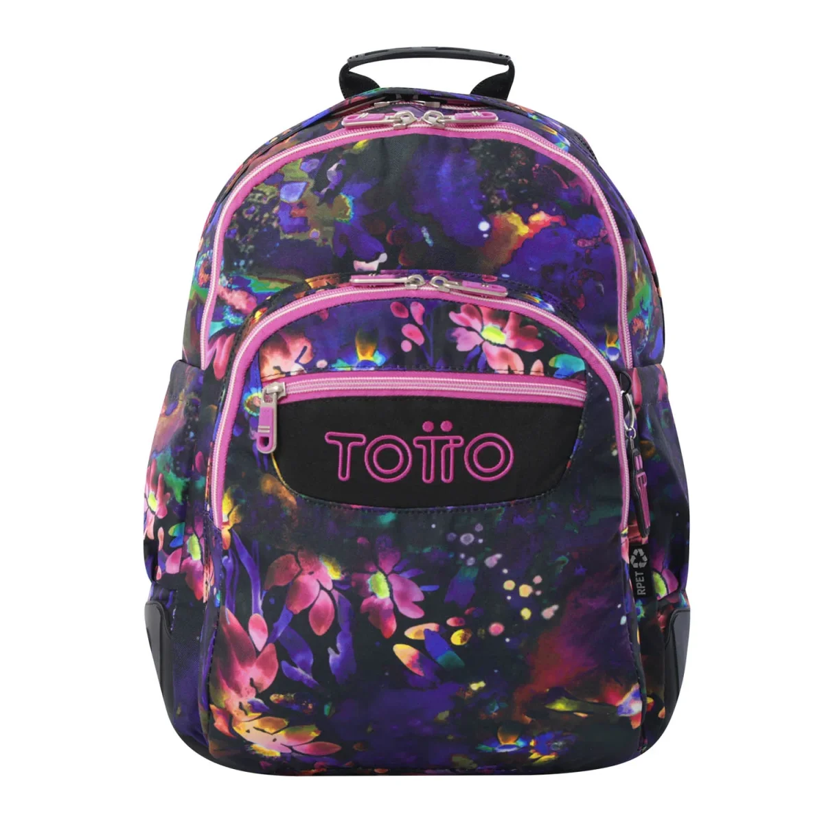 Mochila escolar Totto Rayol - Flower Galaxy - Imagen 2