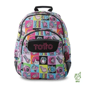 Mochila escolar Totto Rayol | K-Pop