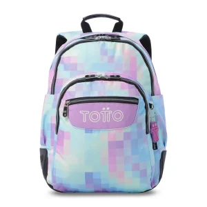 Mochila escolar Totto Rayol - Pixelly