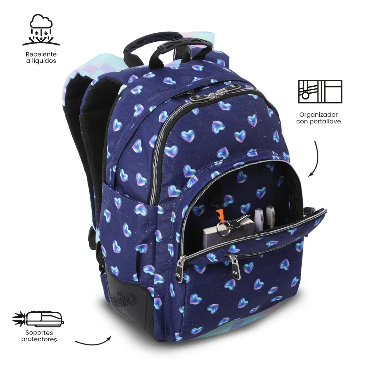 Mochila escolar Totto Rayol - Nacary - Imagen 7