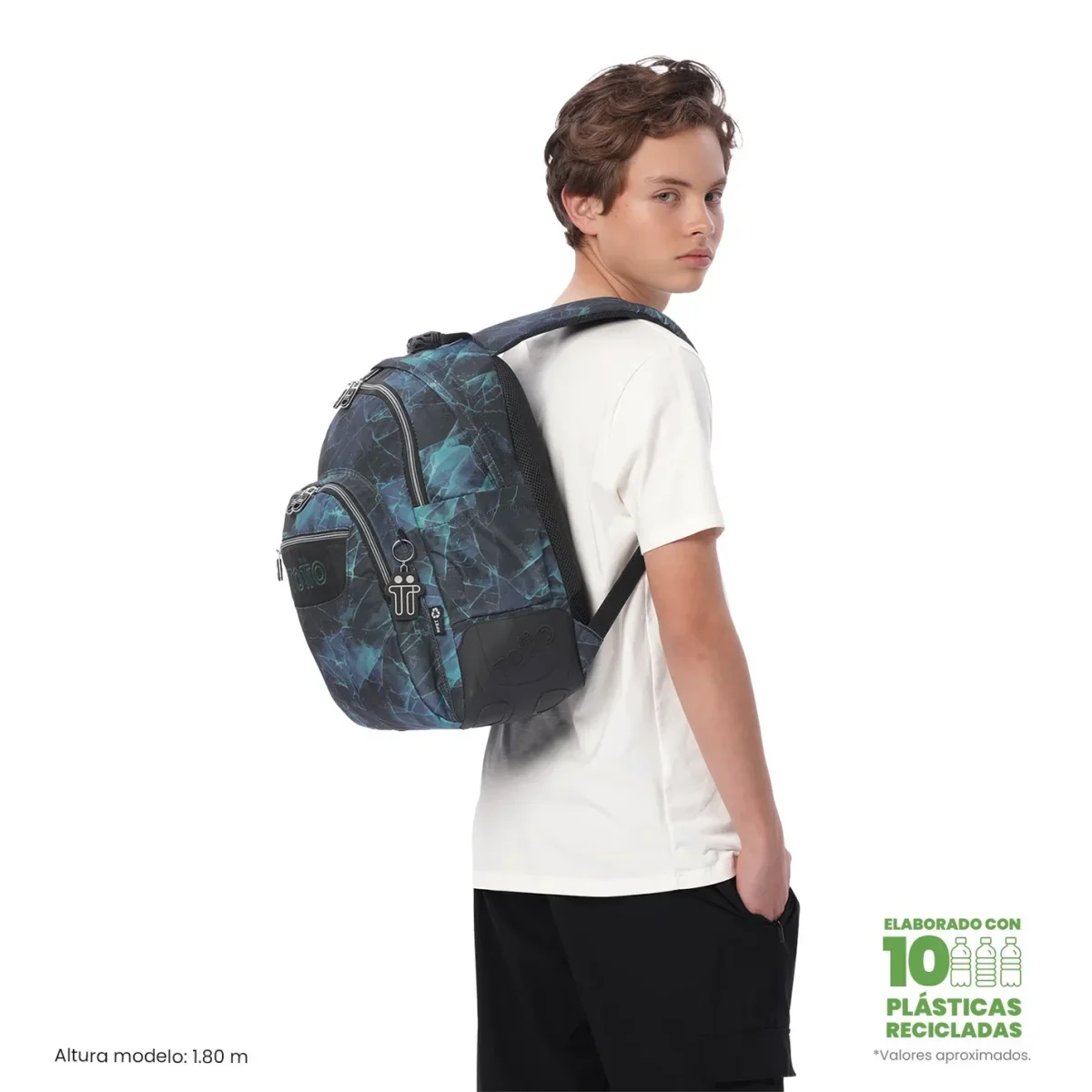 Mochila escolar Totto Rayol - Gelido - Imagen 3