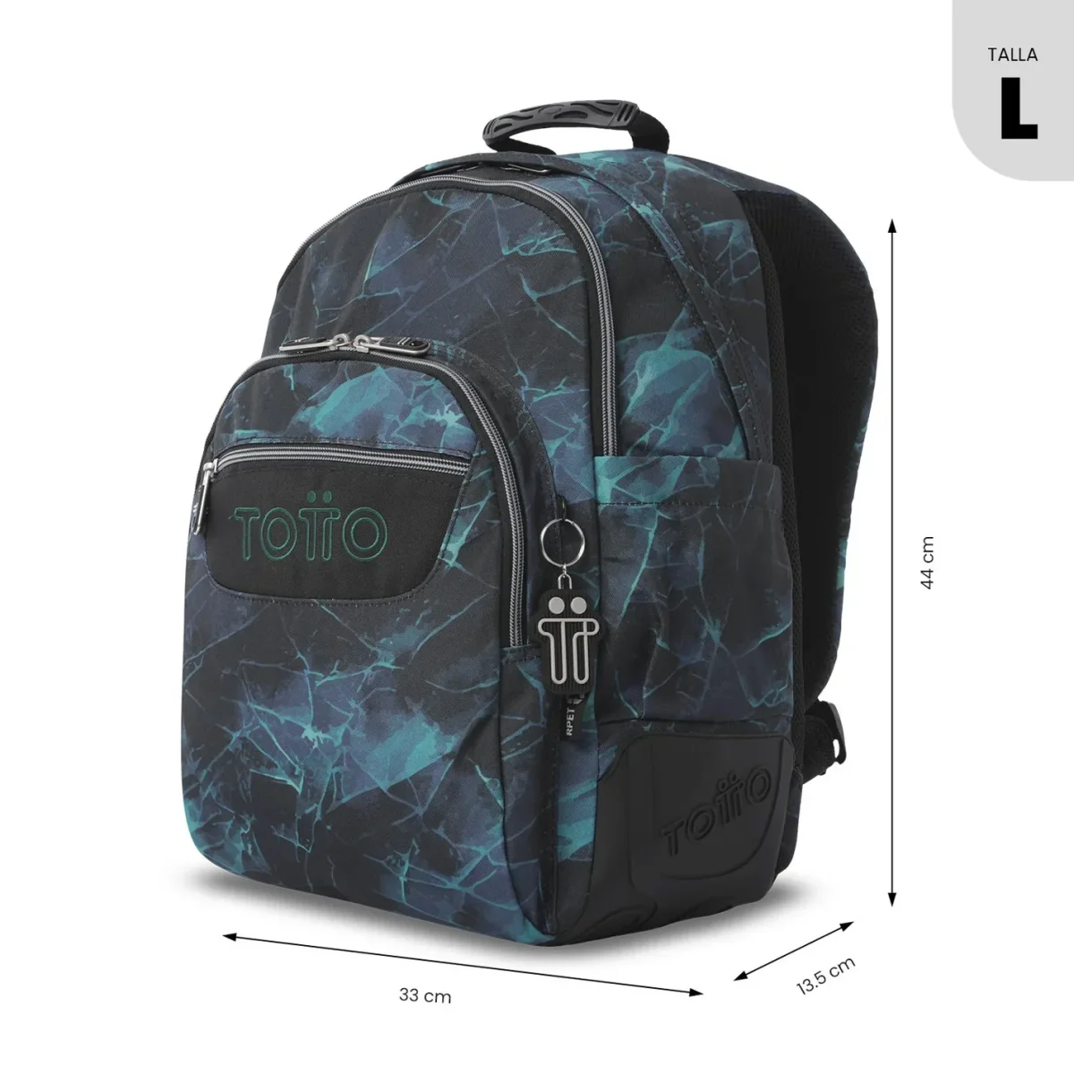 Mochila escolar Totto Rayol - Gelido - Imagen 4