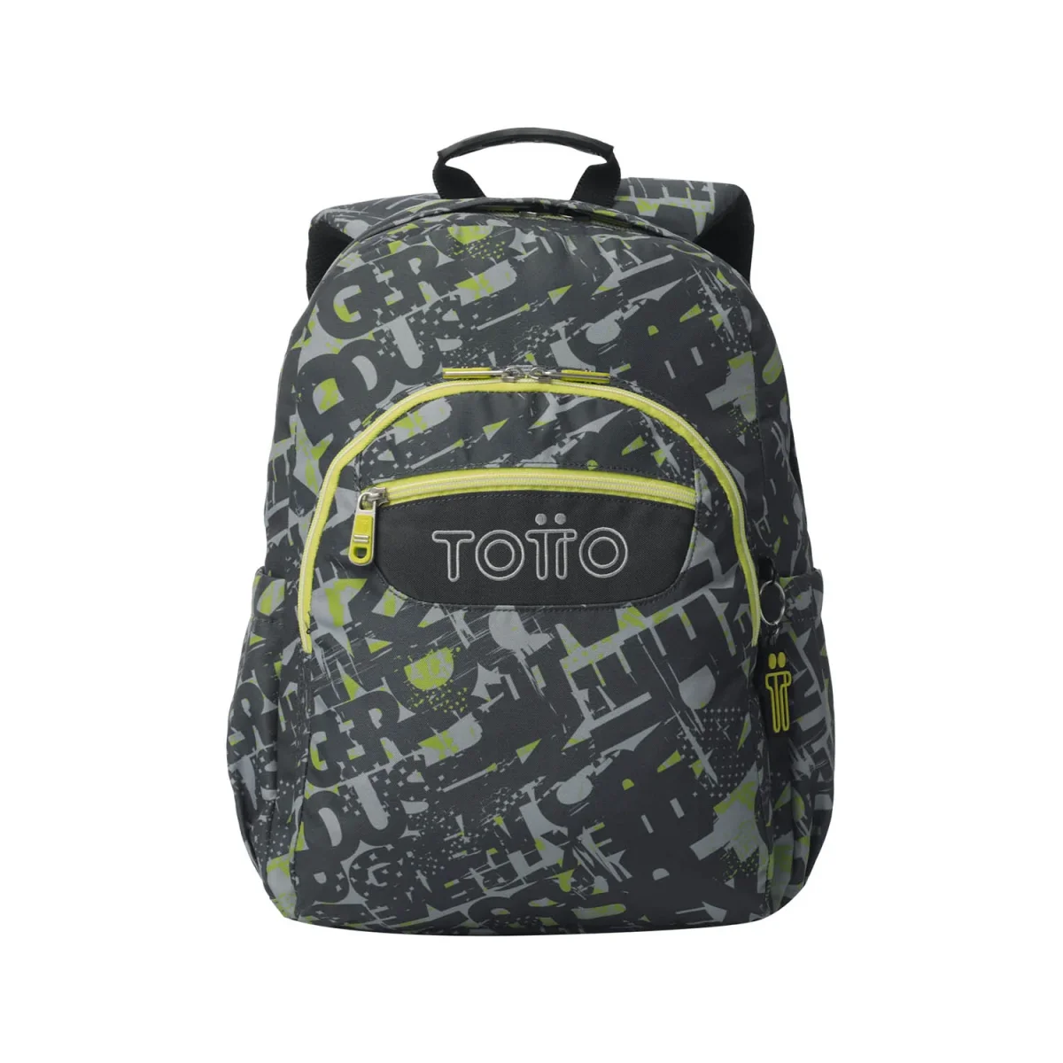 Mochila escolar adaptable a carro Totto Acuareles - Texgrunge - Imagen 2