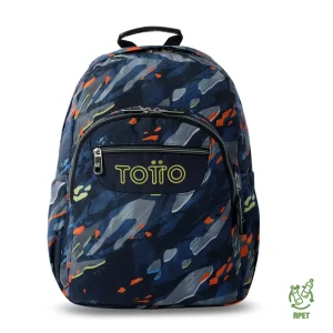 Mochila escolar adaptable a carro Totto Acuareles - Groove