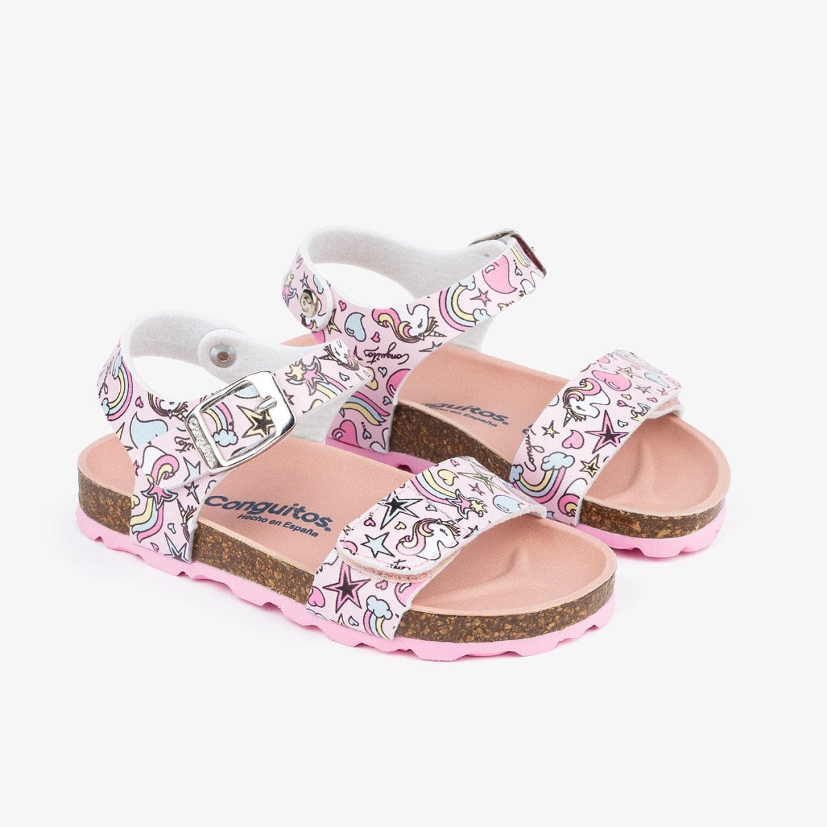 Sandalias Bio Estampado Unicornio - Imagen 3