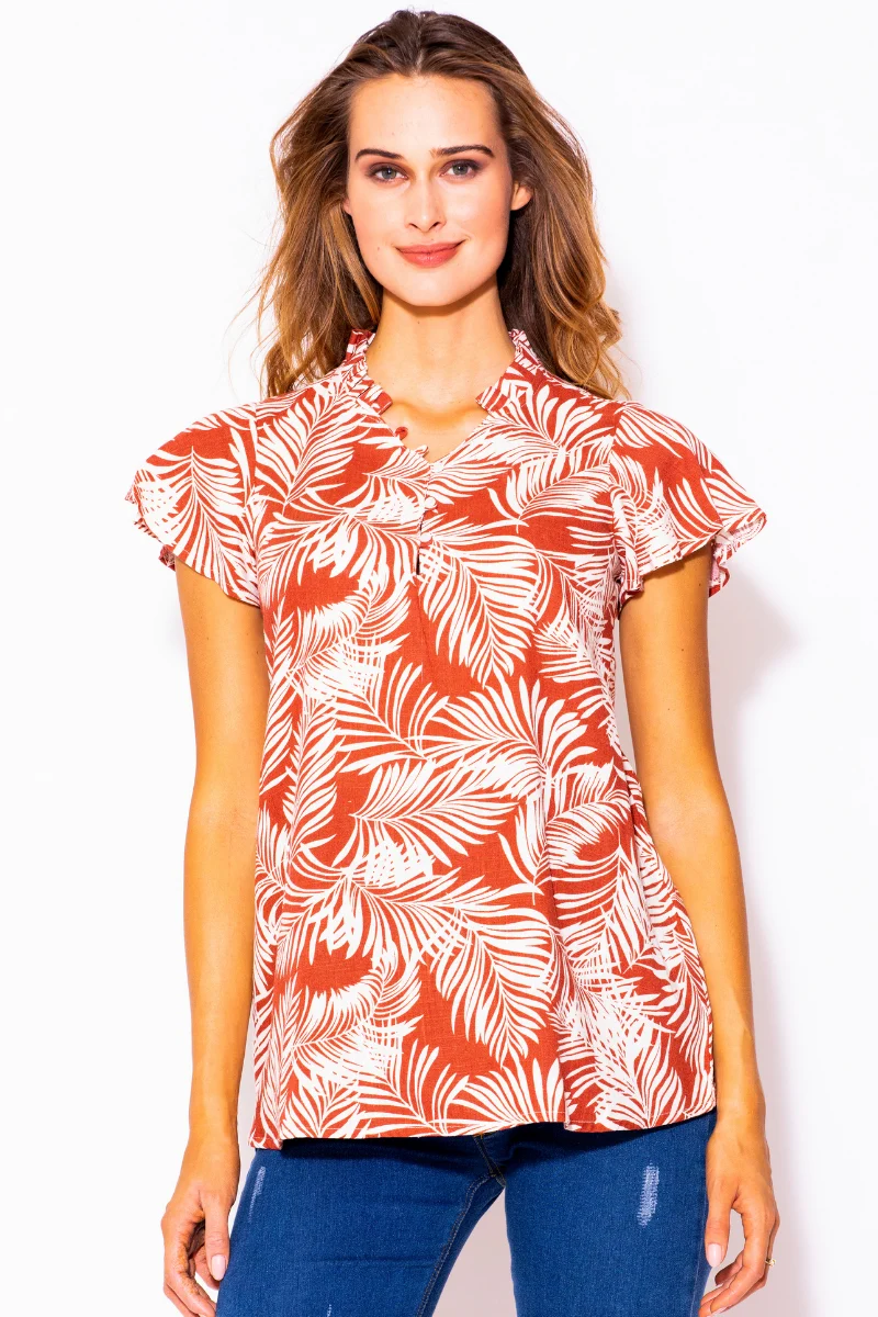 BLUSA DE EMBARAZO "HAWAIANA" - Imagen 2