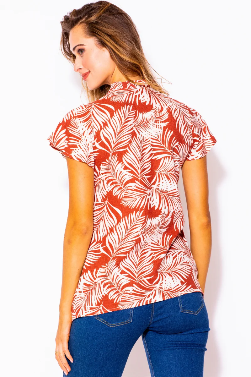 BLUSA DE EMBARAZO "HAWAIANA" - Imagen 3