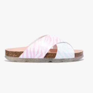 Sandalia Estampado Cebra