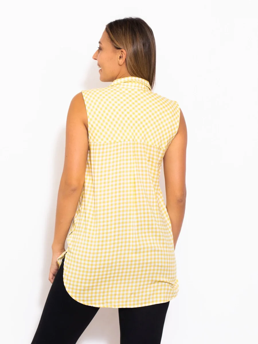 Blusa Para Embarazada Sin Manga - Imagen 3